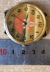 RARE Vintage Watch russian ussr Retro 50 years of victory in WW2 soviet Zaria