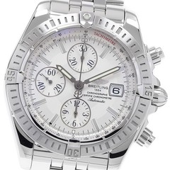 BREITLING Chronomat Evolution A13356 Date Silver Dial Automatic Men’s_934472