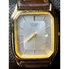 Vintage Citizen Quartz Slim Tank Dress Watch (6010-S36998) – Fresh Battery!