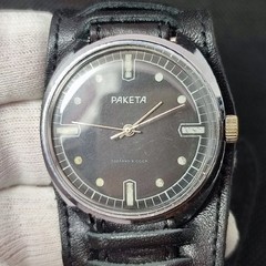 ⭐Vintage Soviet wrist watch Raketa military mechanical 2609.HA made in USSR 70s