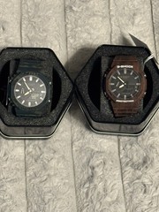 🌟 G-SHOCK GA-2100 DUO – CAMO + WOOD GRAIN 🔥