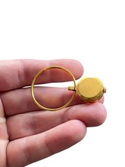 Chaika Watch Coulomb Vintage Women Soviet mechanical Wristwach Gold Plated Au- 5