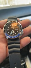 Seiko Diver Automatic 200m 42mm Stainless Steel Blue/Black Bezel Day/Date