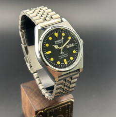 Vintage Seiko Automatic 6309A Japan Made Men’s Wrist Watch, Day/Date