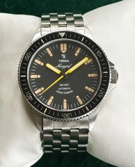 Superb YEMA Navygraf Heritage Divers 300m 39mm Men’s Automatic Watch YNAV2019AUS