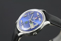 VINTAGE RADO GREEN HORSE DELUXE 30 JEWELS DAYMASTER 38mm JUMBO SIZE MEN`S WATCH