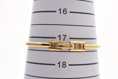 GUCCI 1900L Gold Square Quartz Women’s Watch White Dial Swiss Made Working