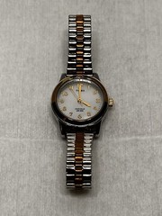 Timex T2M828 Women’s Essex Avenue Two Tone Expansion Band Watch Indiglo