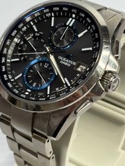CASIO OCEANUS OCW-T2600-1AJF Titanium Solar Radio Mens Wrist Watch #0001