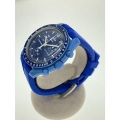 OMEGA X SWATCH SpeedMaster MoonSwatch MISSION TO NEPTUNE 42mm From Japan