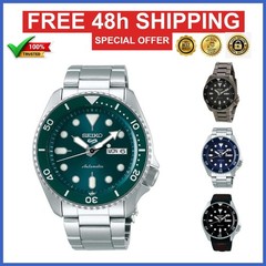 Seiko 5 Sports Men’s Analogue Automatic Watch SRPD61K1 – Waterproof