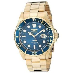 Invicta 30024 Men’s Pro Diver Quartz Watch Stainless Steel Strap – Gold