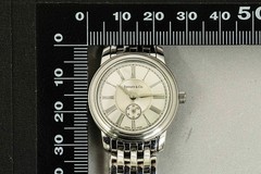 *NEAR MINT* Tiffany & Co. Mark Round Quartz Small Seconds Roman 28mm Women Watch