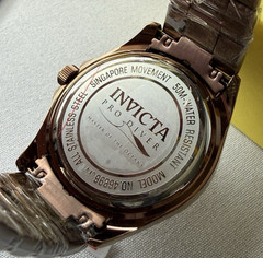 Invicta 46896 Pro Diver Men’s 46mm Dark Copper/ Brown Tone Link Watch