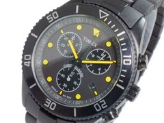 NEW TIMEX T2N866 ORIGINALS BLACK ANALOG CHRONOGRAPH WATCH
