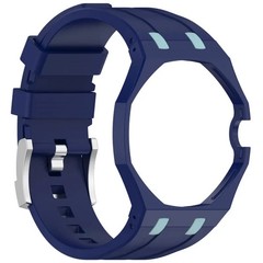 2in1 PC Case+Silicone Strap for Swatch X AP Royal Pop PocketWatch To Wristwatch