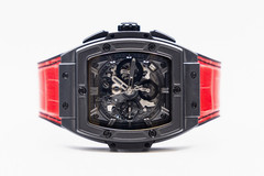 Hublot Spirit of Big Bang Ceramic Black Red Skeleton 641.CI.0110.RX Watch Box