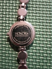 Honora Women’s Watch Stainless Steel Water Resistant Swiss Parts Movement As Is.