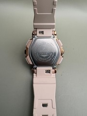Excellent Condition New Battery CASIO G SHOCK GM S110PG Pink Gold