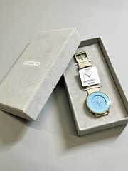 SEIKO Metronome Watch Standard Line Color Turquoise SMW005A Free Shipping