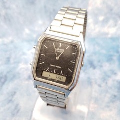 Casio AQ-230A-1DMQ Ana-Digi Battery Watch Unisex Used