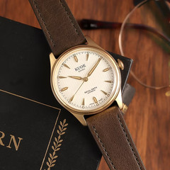 KUOE Kyoto Royal Smith 90-006 Gold Ivory Waffle Dial Miyota 9039 Auto Unused JP