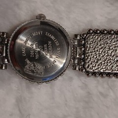 Mayfair Women’s Watch With Crystals/ Stones – Needs Battery