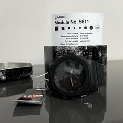 Casio G-Shock Men’s Model 5611 GA2100-1A1 Digital + Analog Wrist Watch in Black