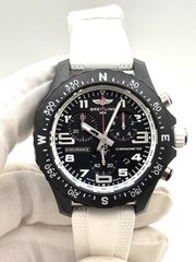 Breitling Endurance Pro Chronograph Quartz 38mm White Rubber Watch X83310A71B1S1