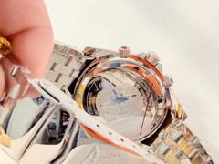 Invicta Flame Fusion Aviator Chronograph Quartz Stainless Steel Watch W/Box