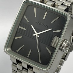 NIXON SULTAN Quartz Watch Working Vintage Men’s Used Authentic Rare Japan