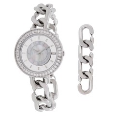 Ciga Design Sparkle Quartz Crystal Ladies Watch D022-SIWH-3SS
