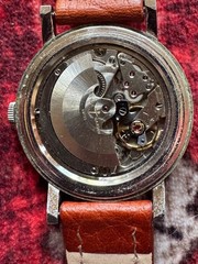 50’s Ulysses Nardin Automatic Platinum Case Isomura – ultra rare Japanese market