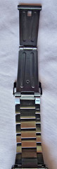 Nixon The Sentry SS Men’s Watch Matte Black Gunmetal Day/Date Red Accents Good