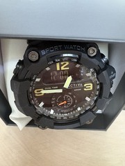 NIB Activa X Invicta BlackOps Digital Men’s Watch 56mm, Army Green (ACW1637-002)