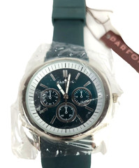 Parfois Timepiece Green Dial Green Silicone Band New With Tags – Running