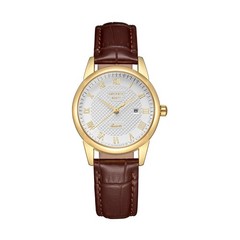 Kenneth Scott Women’s Analog Watch | Beige Dial, 32mm, 30 m (3 ATM)