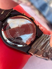 Swiss Legend Throttle Chronograph Black/Rose Gold Watch SL-40025-RB-22 NOS FULL