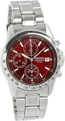 SEIKO SEIKO SPIRIT SBTQ045 Chronograph Men’s Watch 10 BAR Red New in Box