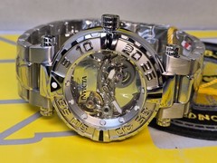 Invicta Subaqua Nebula Automatic Men’s Watch 47mm Steel w/ Skeleton Dial NEW!!!