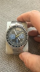 VINTAGE 1976 Seiko Bullhead 6138-0040 Chronograph Automatic Japanese Watch RUNS