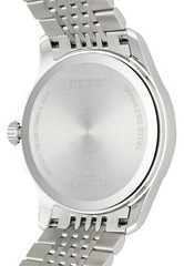 Gucci G-Timeless Stainless Steel Taupe Dial Date Quartz Mens Watch YA1264107