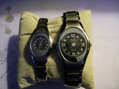 PALMS CASINO Las Vegas Watches New Batteries / Silver Band Collectible