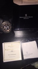 Bernhard H Mayer – Hugo Chronograph Rose Gold Edition 48mm Swiss Quartz – Ronda