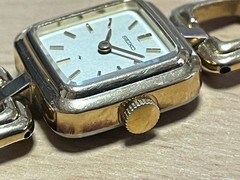 Seiko Bracelet Manufactured 11-5290(BRA763) H19.9xW18.9mm Square White Dial