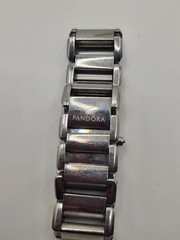 Pandora Facets Black Diamond Crown Swiss Made Stainless Steel Watch Retired