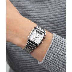 Casio Men’s White Watch – AQ230A7D