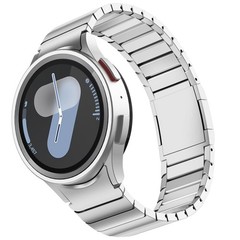 FULLIFE Band for Samsung Galaxy Watch 7 6 5 4 40-47mm Stainless Steel No Gap