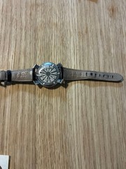 Gaga Milano Manuale 40mm 5020.5 Black Pre-Owned Watch