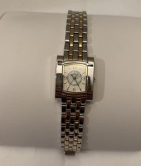 Anne Klein Women’s Silver and Gold Tone Link Bracelet Watch Quartz. Sm. 6”
